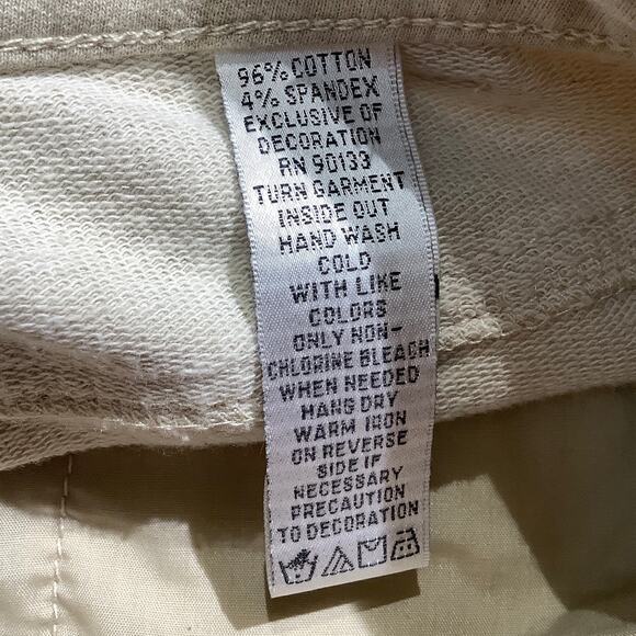 Quaker Factory Women’s Pants Size 18W — Light Khaki, Wide Leg, Dream Jeannes - Picture 4 of 8